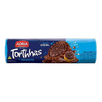 Biscoito Adria Tortinhas Brigadeiro 140g