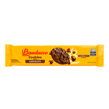 Biscoito Bauducco Cookies Chocolate 100g