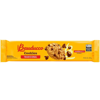 Biscoito Bauducco Cookies Original 100g