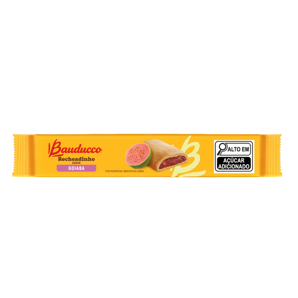 Biscoito Bauducco Recheadinho Goiaba 112g