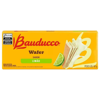Biscoito Bauducco Wafer Limão 92g