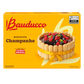 Biscoito Champanhe com Açúcar Cristal Bauducco 150g