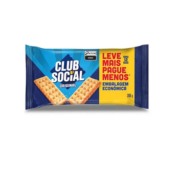 Biscoito Club Social Original Embalagem Econômica 288g