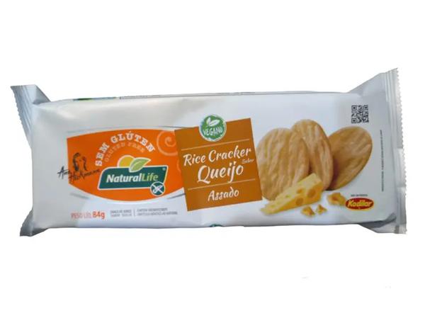 Biscoito Kodilar Rice Cracker sem Glúten Queijo 84g