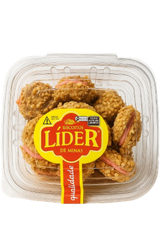 Biscoito Líder de Minas Ganache de Morango 150g