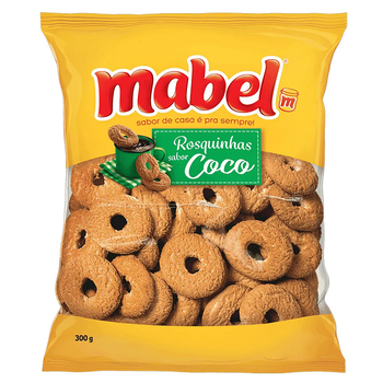 Biscoito Mabel Rosquinha Coco 300g