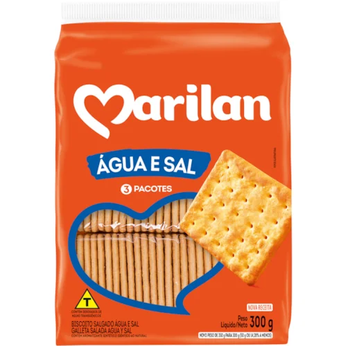 Biscoito Marilan Água e Sal 300g