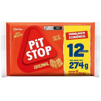 Biscoito Marilan Pit Stop Original 274g