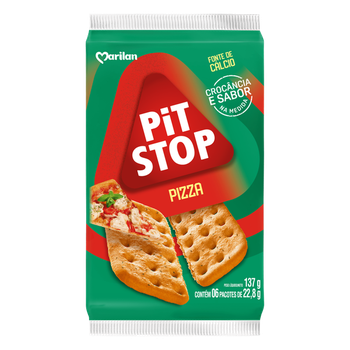 Biscoito Marilan Pit Stop Pizza 137g