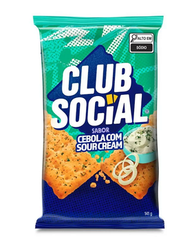 Biscoito Nabisco Club Social Cebola com Sour Cream 141g