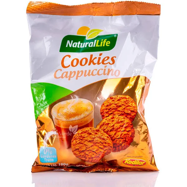 Biscoito Natural Life Cookies Cappuccino 180g