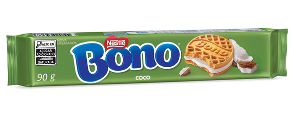 Biscoito Nestlé Bono Coco 90g