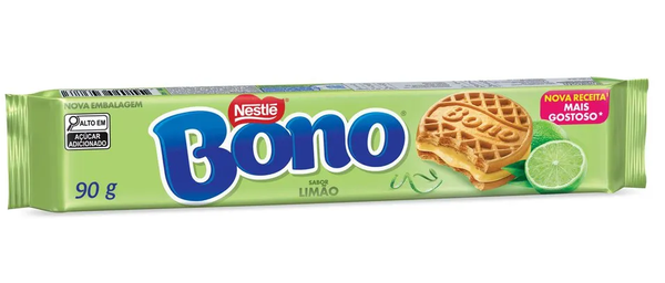 Biscoito Nestlé Bono Limão 90g