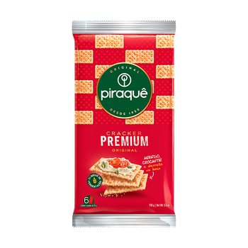 Biscoito Piraquê Cracker Premium Original 150g