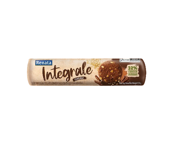 Biscoito Renata Integrale Cacau e Aveia 150g