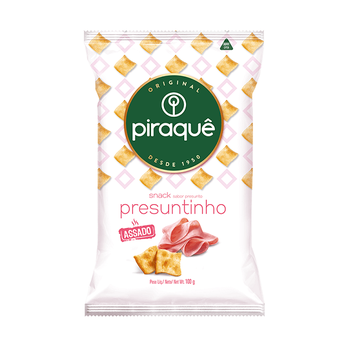 Biscoito Snack Piraquê Presuntinho 100g