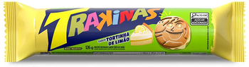 Biscoito Trakinas Recheado Tortinha de Limão 126g