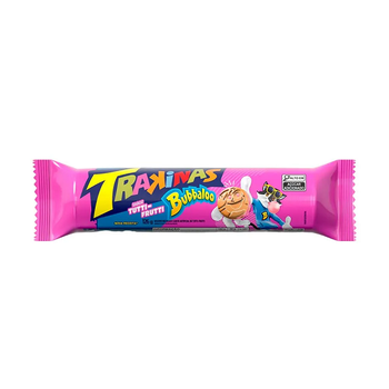 Biscoito Trakinas Recheado Tutti Frutti 126g