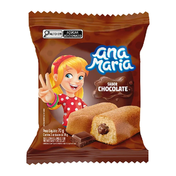 Bolinho Ana Maria Chocolate 70g