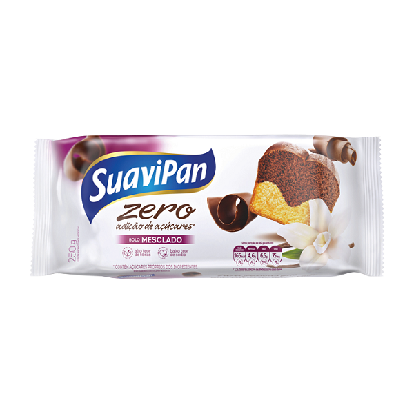 Bolo Suavipan Mesclado Light sem Açúcar 250g
