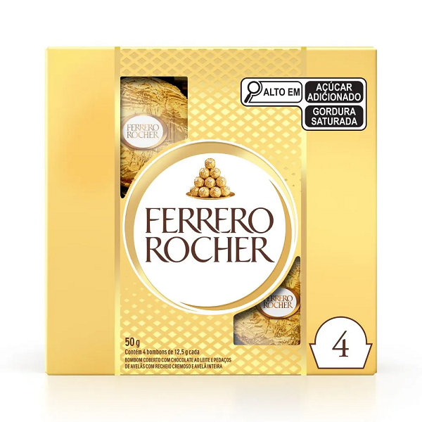 Bombom Ferrero Rocher 50g