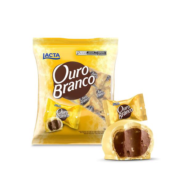 Bombom Lacta Ouro Branco Saco 1kg
