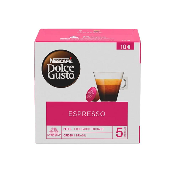 Cápsula Nescafé Dolce Gusto Espresso 60g