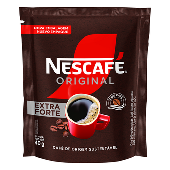 Café Solúvel Nescafé Original Extra Forte Sachê 40g