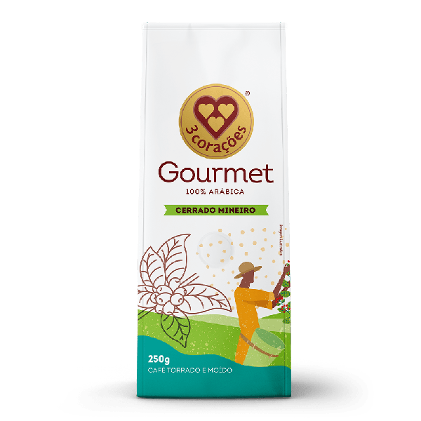 Café Três Corações Gourmet Cerrado Mineiro 250g