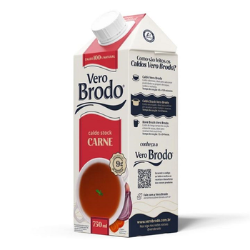 Caldo Stock de Carne Vero Brodo 750ml