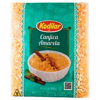 Canjica Kodilar Amarela 500g