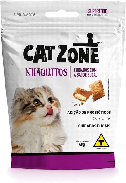 Cat Zone Nhaquitos Cuidados Bucais 40g