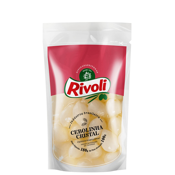 Cebolinha Cristal Rivoli em Conserva Sachê 100g