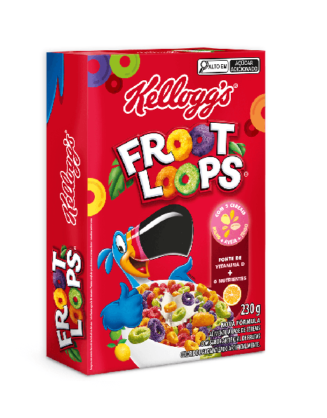 Cereal Kelloggs Froot Loops 230g