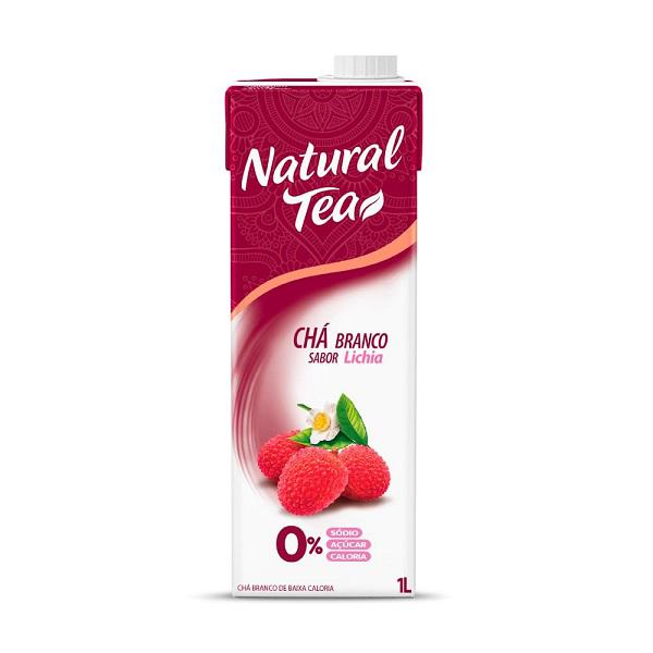 Chá Natural Tea Branco Lichia 1l