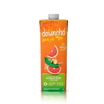 Chá Verde Laranja Moro e Gengibre Desinchá 1l