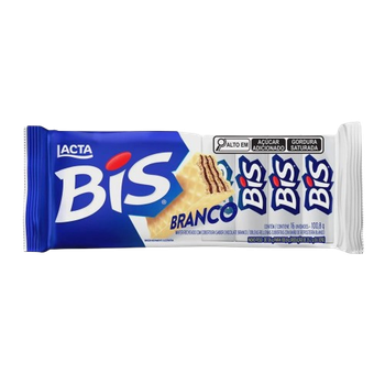 Chocolate Lacta Bis Original Laka Branco 100,8g