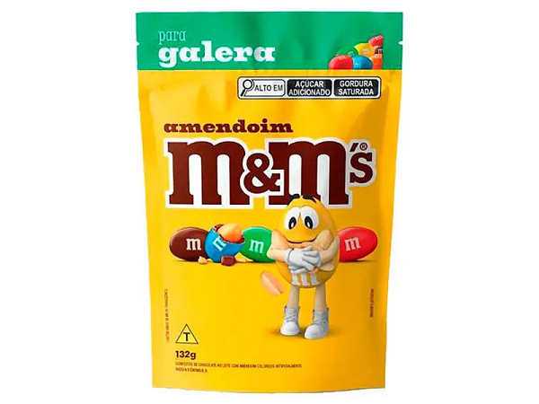Chocolate M&M Amendoim 132g