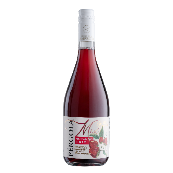 Cooler Vinho Tinto Pérgola Morango 750ml