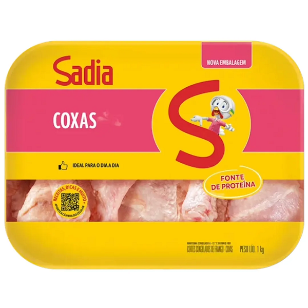 Coxa de Frango Sadia Bandeja 1kg