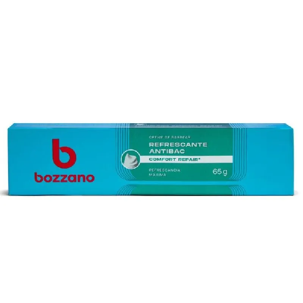 Creme de Barbear Bozzano Refrescante Mentolado 65g
