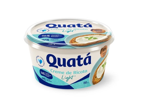 Creme de Ricota Quatá Light 150g