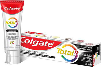 Creme Dental Colgate Total 12 Carvão 90g