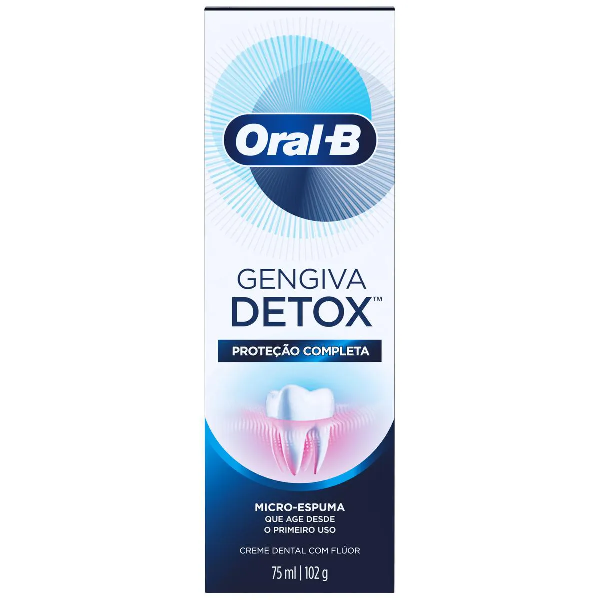 Creme Dental Oral-B Detox 102g