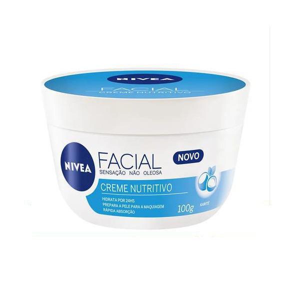 Creme Nivea Facial Nutritivo 100g