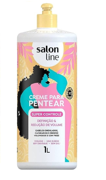 Creme para Pentear Salon Line Super Controle 1L