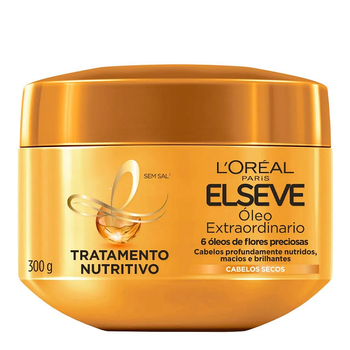 Creme Tratamento L'Oréal Elseve Nutrição Óleo Extraordinário 300ml