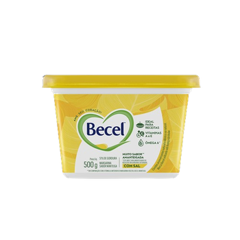 Margarina Becel Amanteigada com Sal 500g