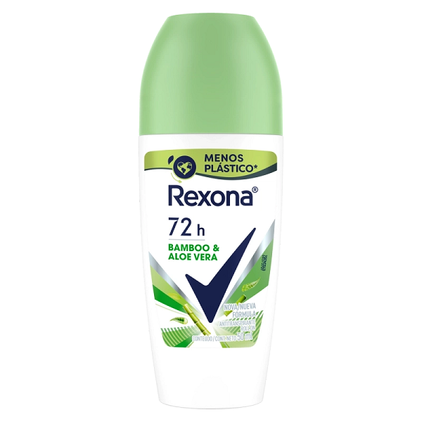 Desodorante Rexona Rollon Feminino Bamboo e Aloe Vera 50ml