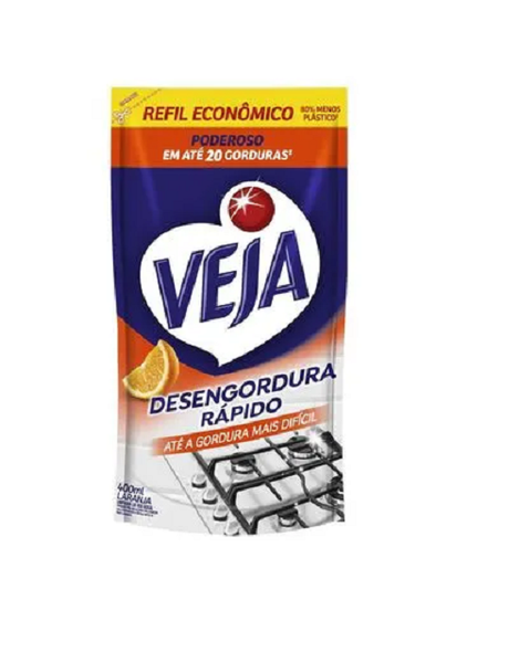 Desengordurante Veja Cozinha Laranja Refil 400ml